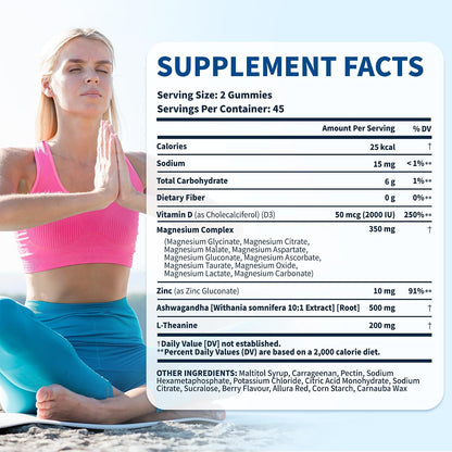 Calmi 14-in-1 Magnesium Complex Gummies