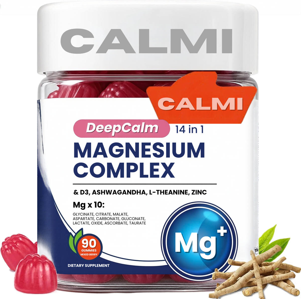 Calmi 14-in-1 Magnesium Complex Gummies