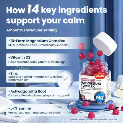 Calmi 14-in-1 Magnesium Complex Gummies